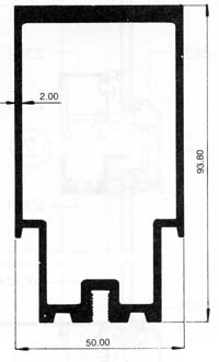 alumunium Curtain Wall-Curtain Wall Group 2317